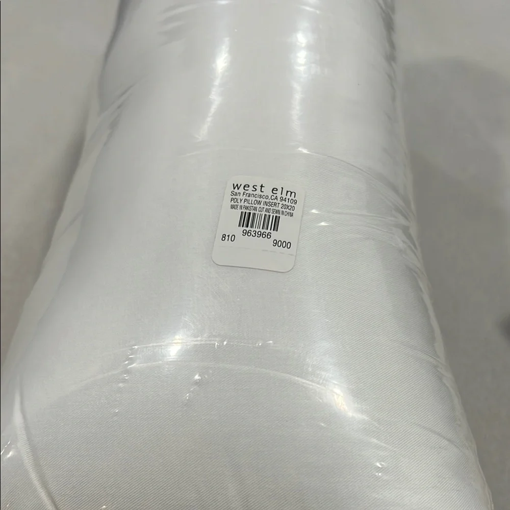 West Elm White Pillow Insert